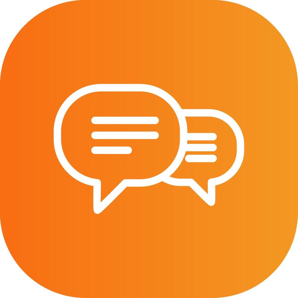 Chat Colorful Icon Style vector