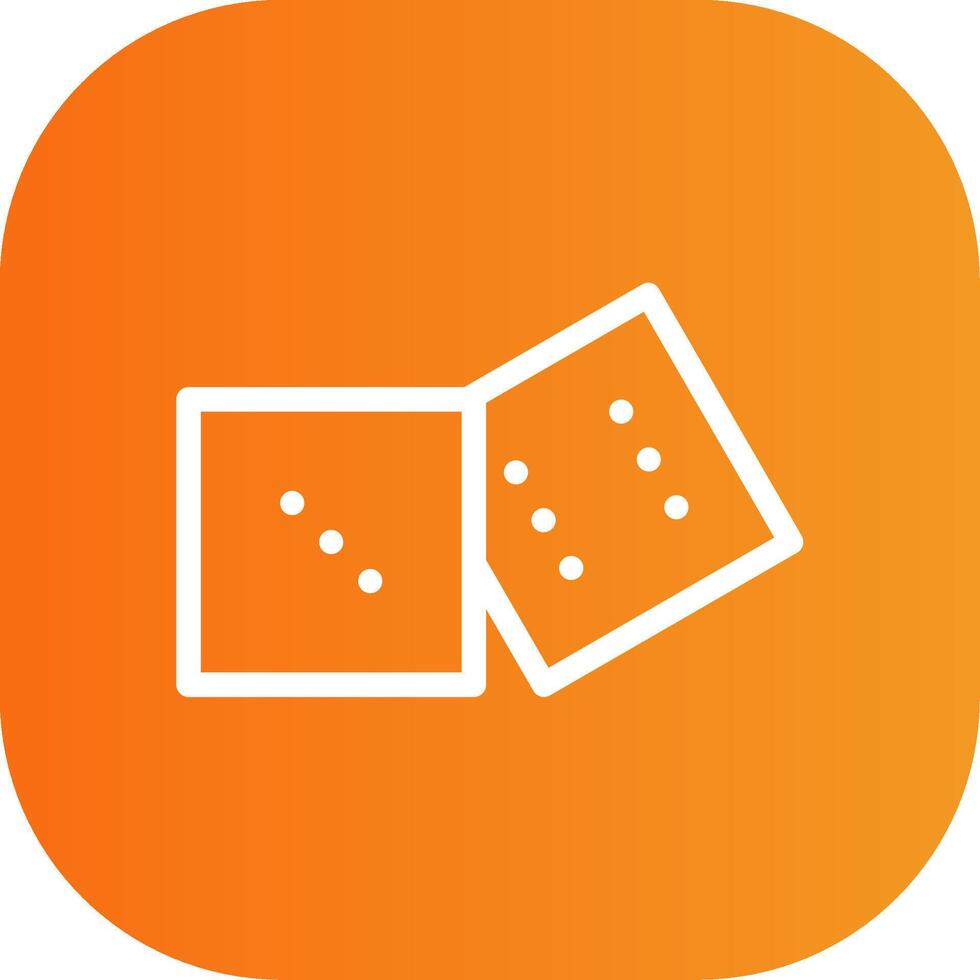 Dices Colorful Icon Style vector