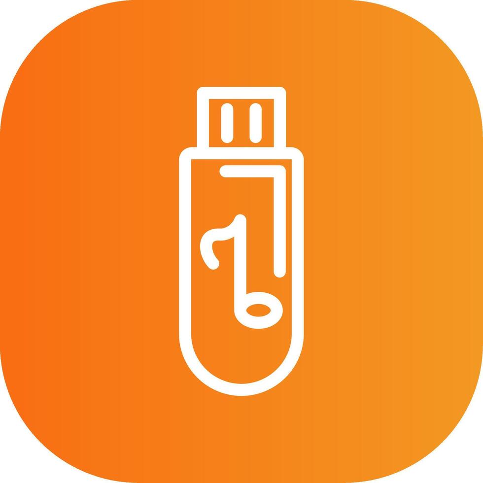 Usb Colorful Icon Style vector