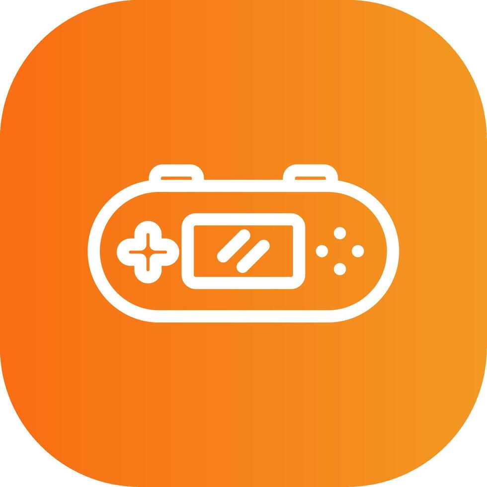 Game Console Colorful Icon Style vector