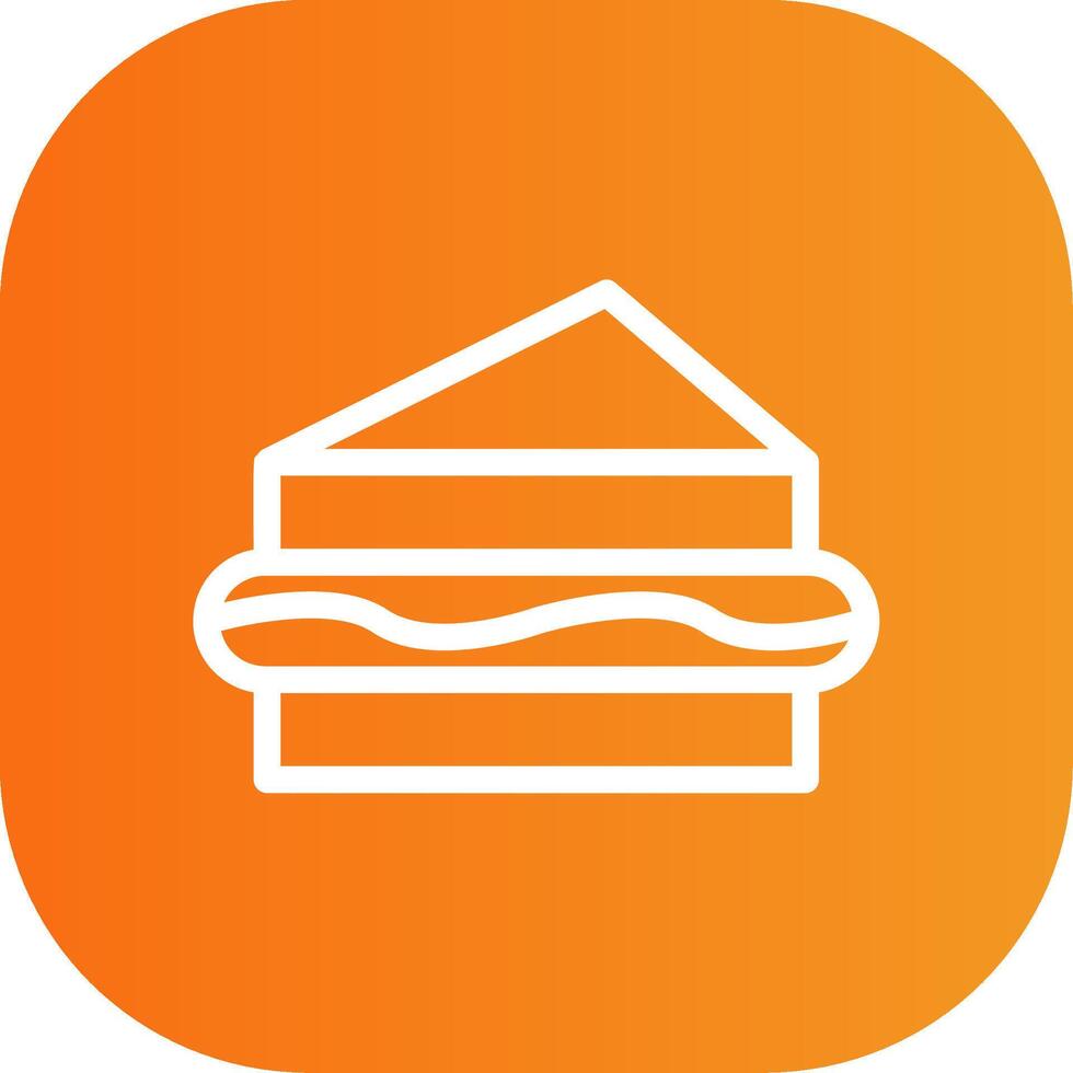 Sandwich Colorful Icon Style vector