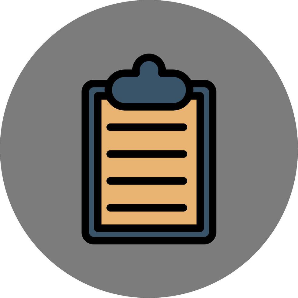 Report Colorful Icon Style vector