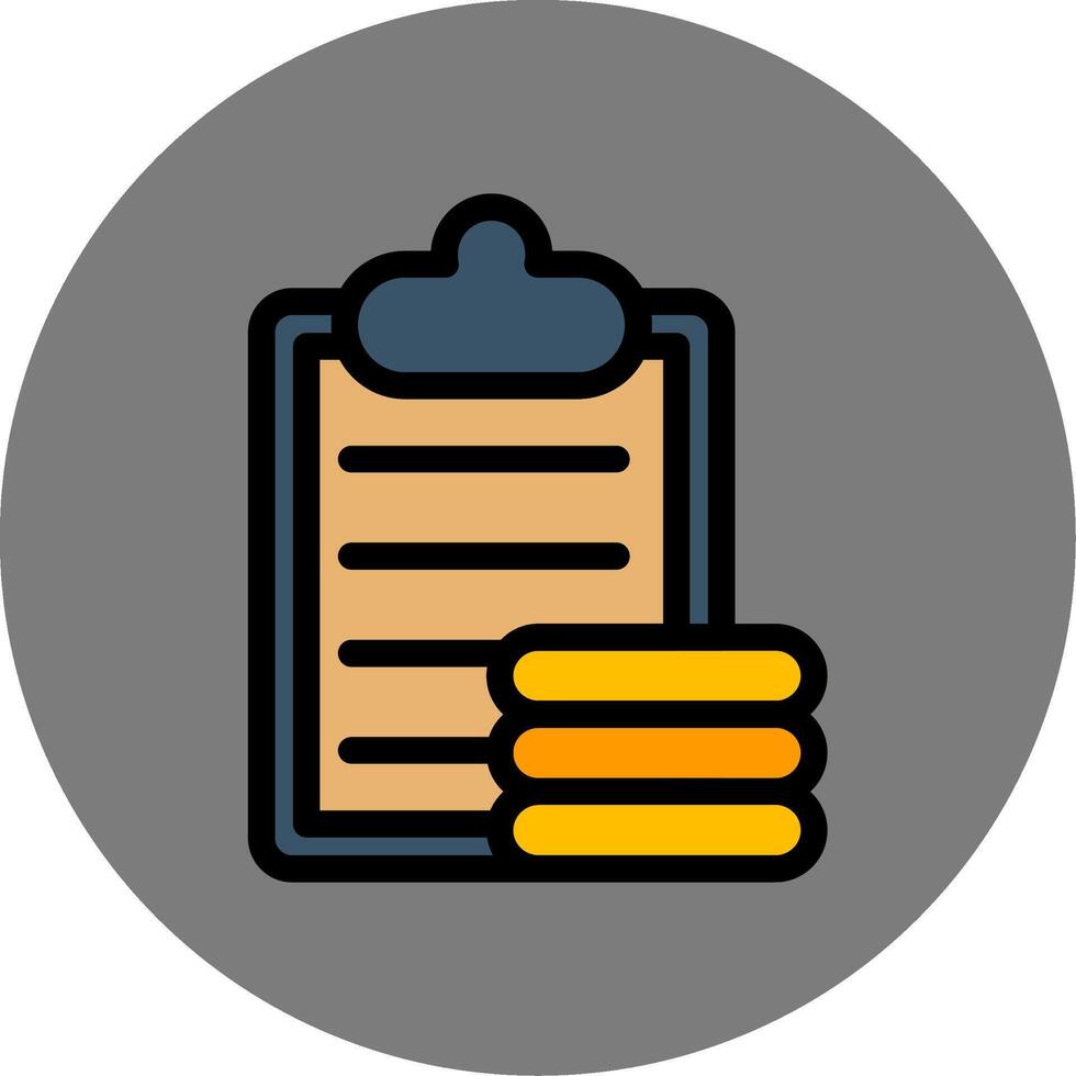 Commesion Colorful Icon Style vector