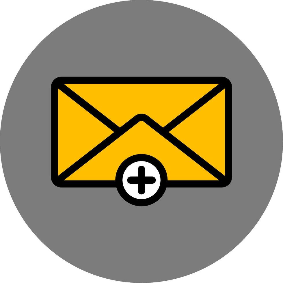 MAIL Colorful Icon Style vector