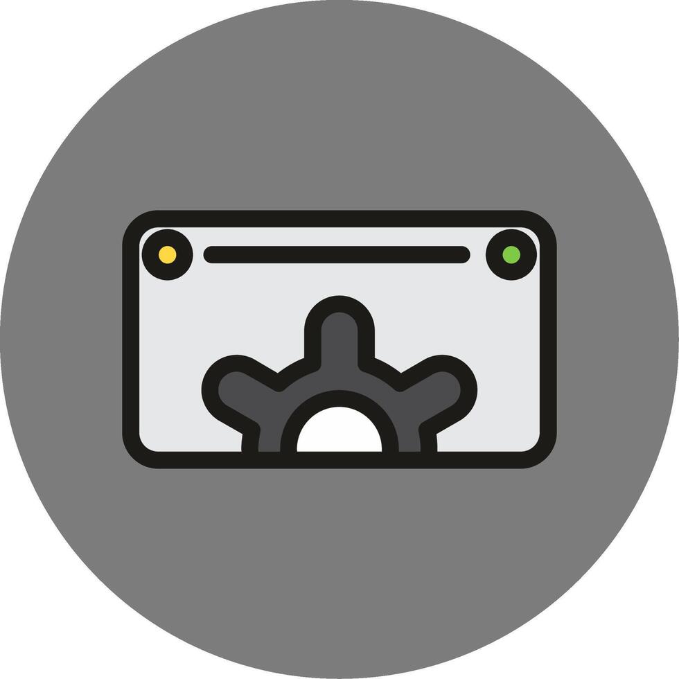 Website Colorful Icon Style vector