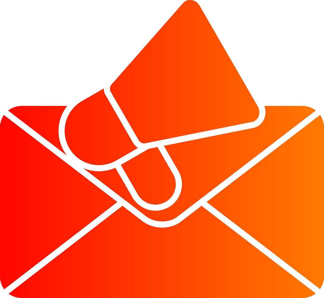 Email Marketing Colorful Icon Style vector