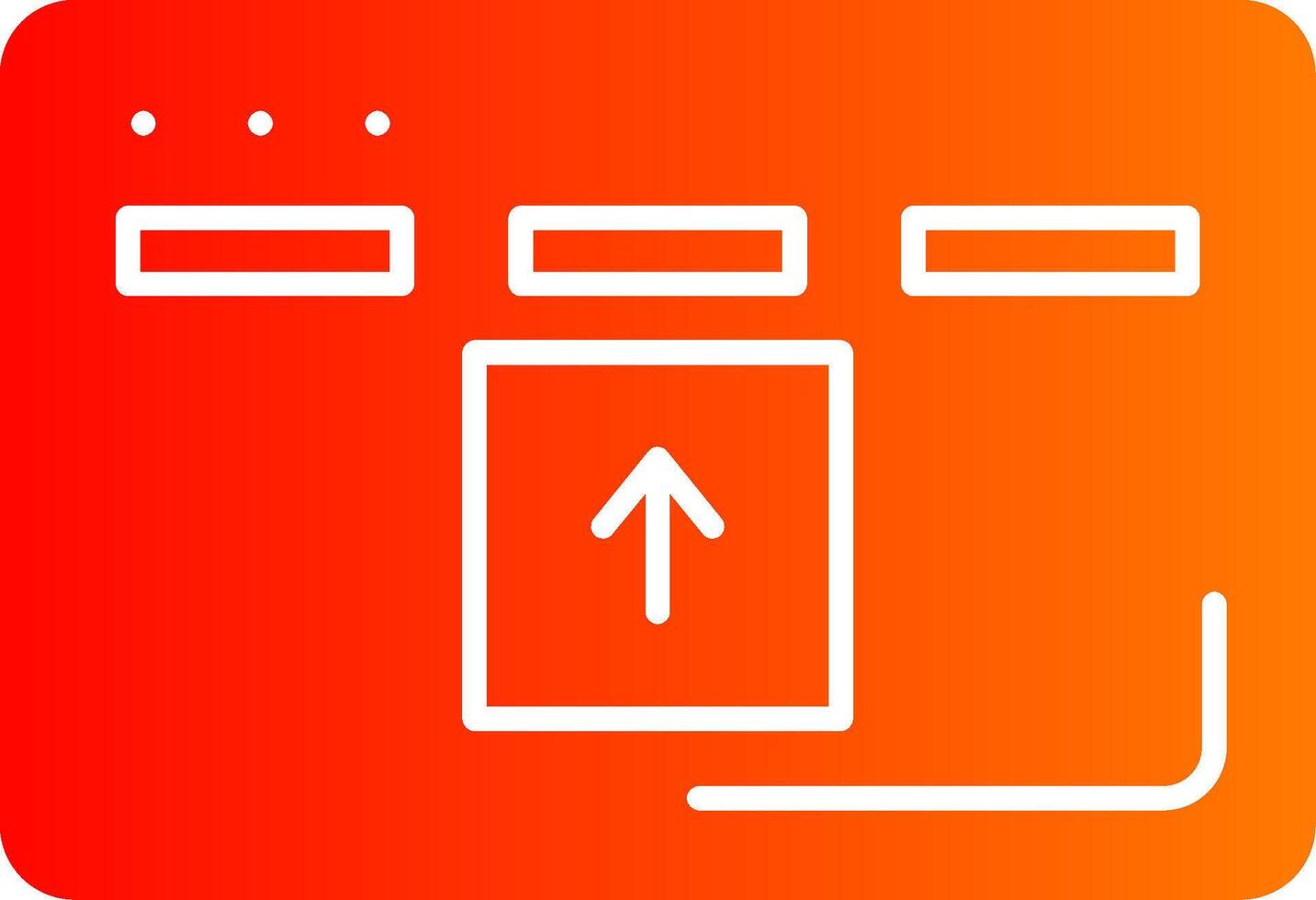 Drag And Drop Colorful Icon Style vector