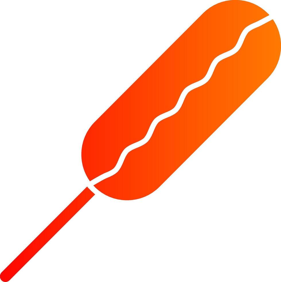 Kebab Colorful Icon Style vector