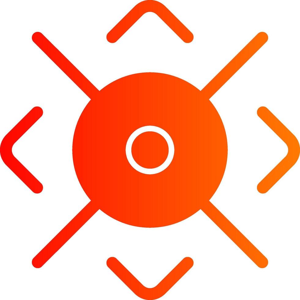 Target Colorful Icon Style vector