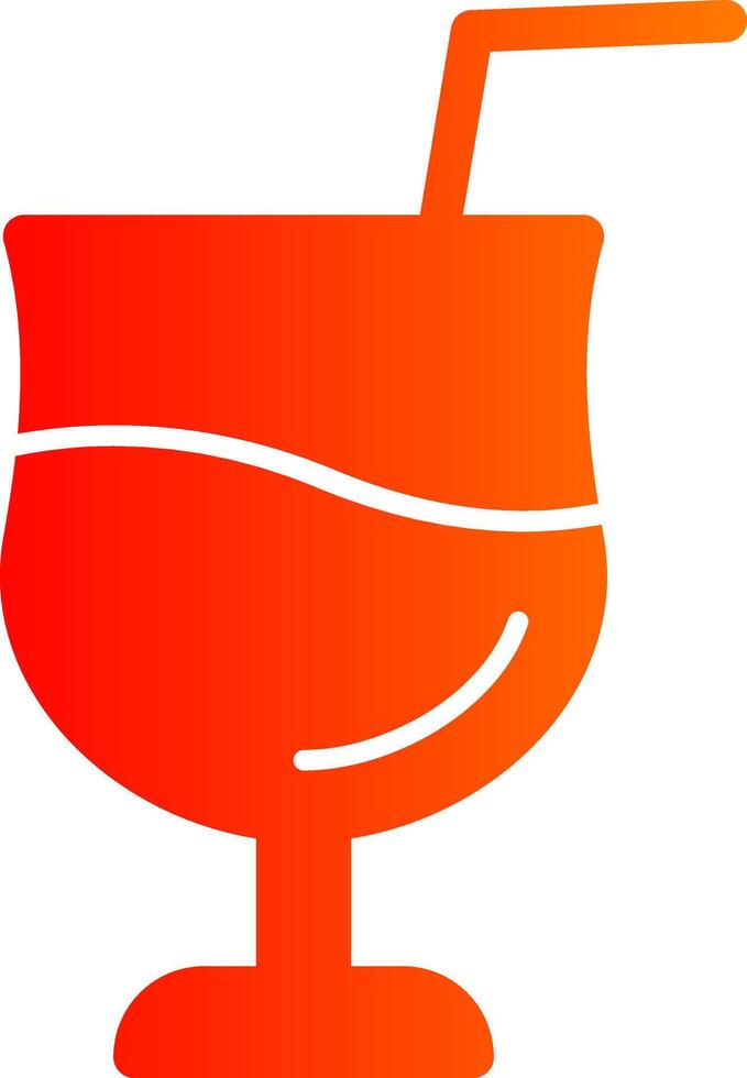Cocktail Colorful Icon Style vector