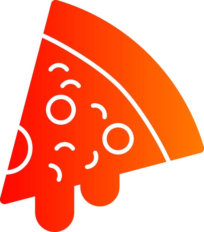 Pizza Colorful Icon Style vector