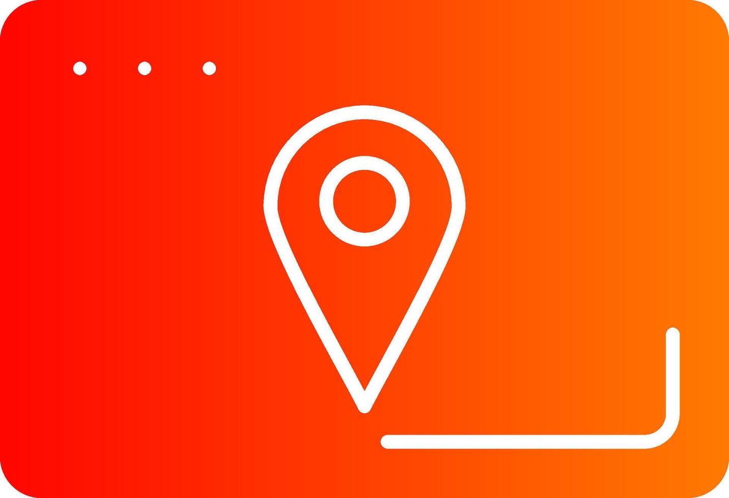 Location Colorful Icon Style vector