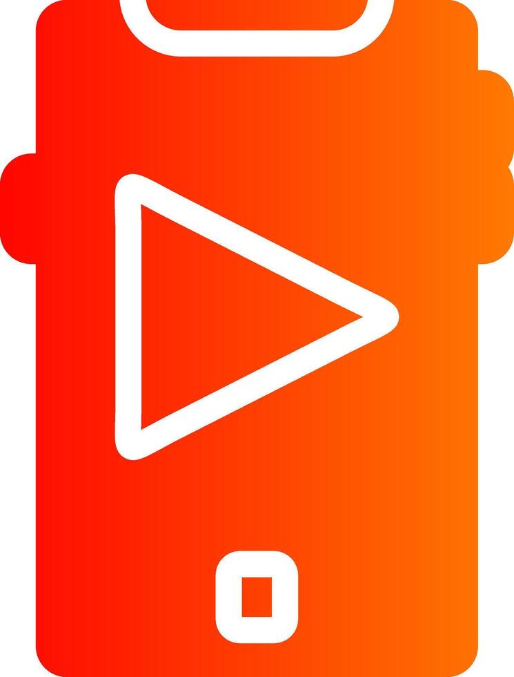 Play Colorful Icon Style vector
