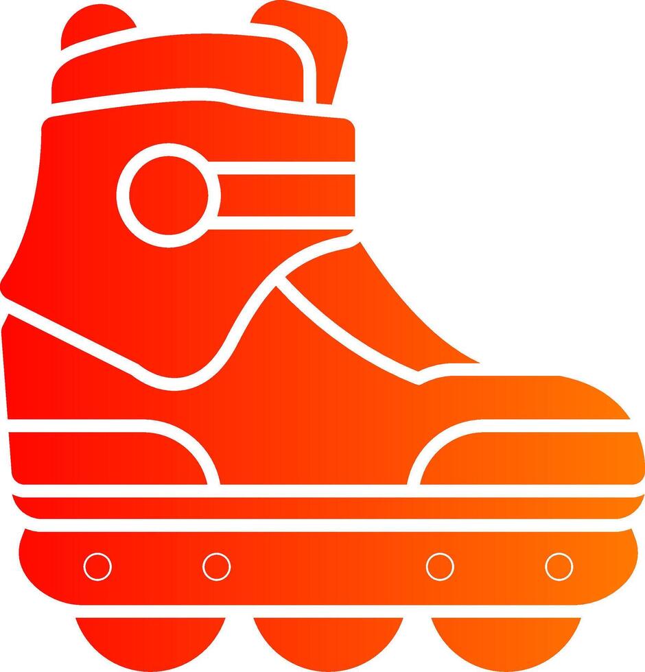Roller Colorful Icon Style vector
