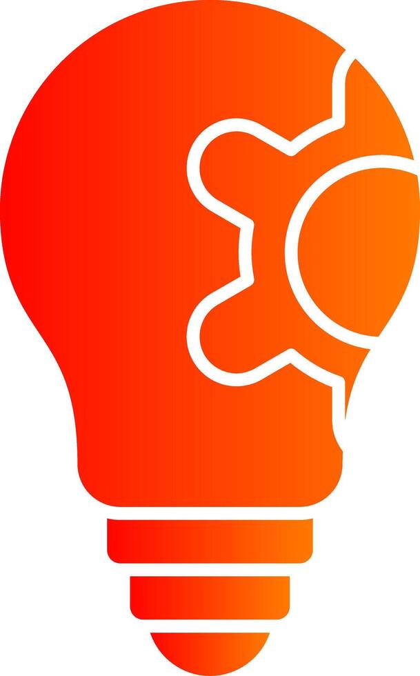 Idea Colorful Icon Style vector
