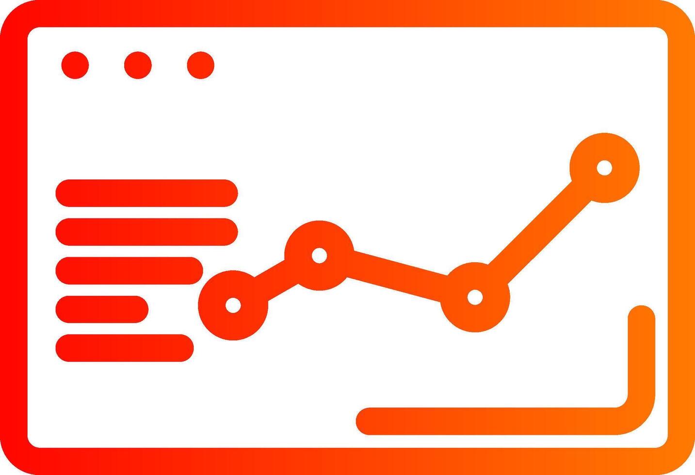 Analytics Colorful Icon Style vector