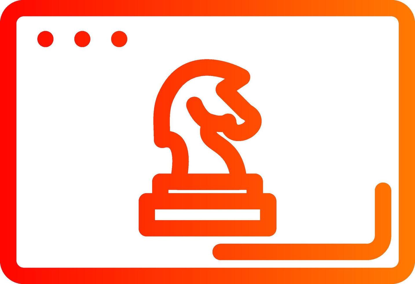 Chess Colorful Icon Style vector