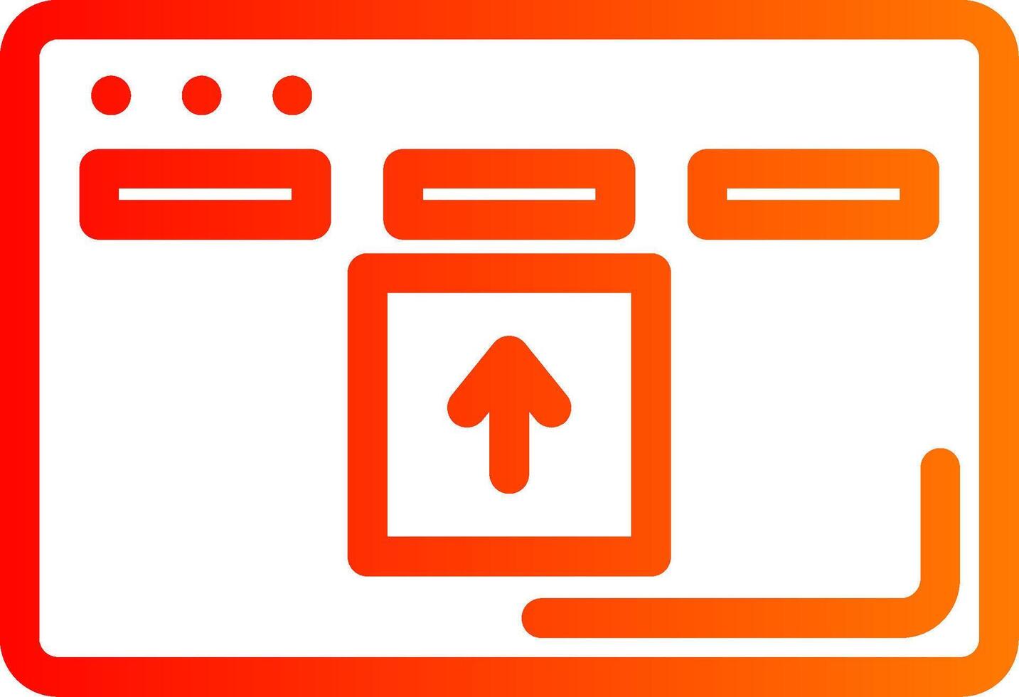 Drag And Drop Colorful Icon Style vector