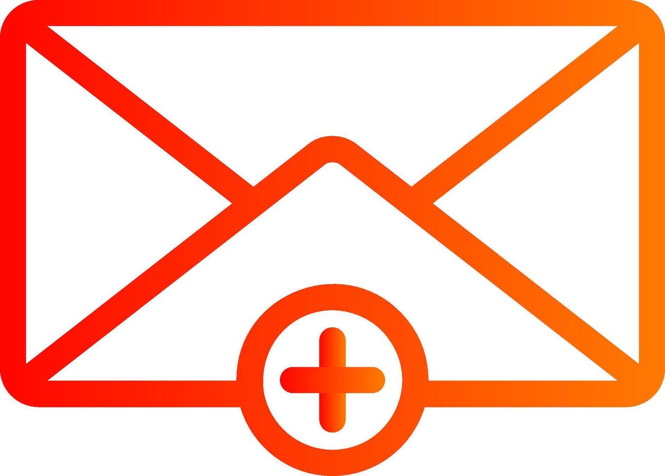 MAIL Colorful Icon Style vector