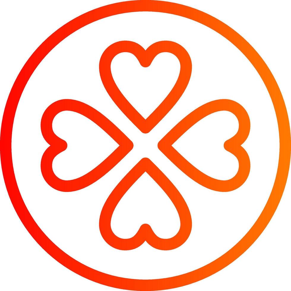 Lucky Colorful Icon Style vector