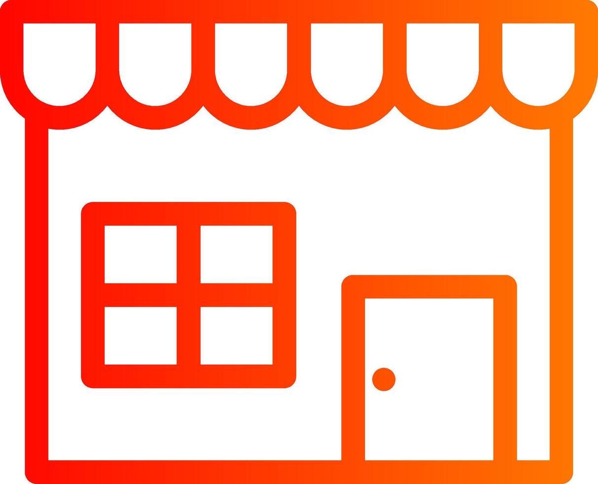 Shop Colorful Icon Style vector