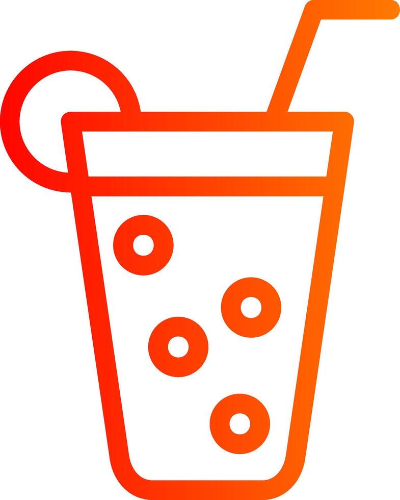 Lemonade Colorful Icon Style vector