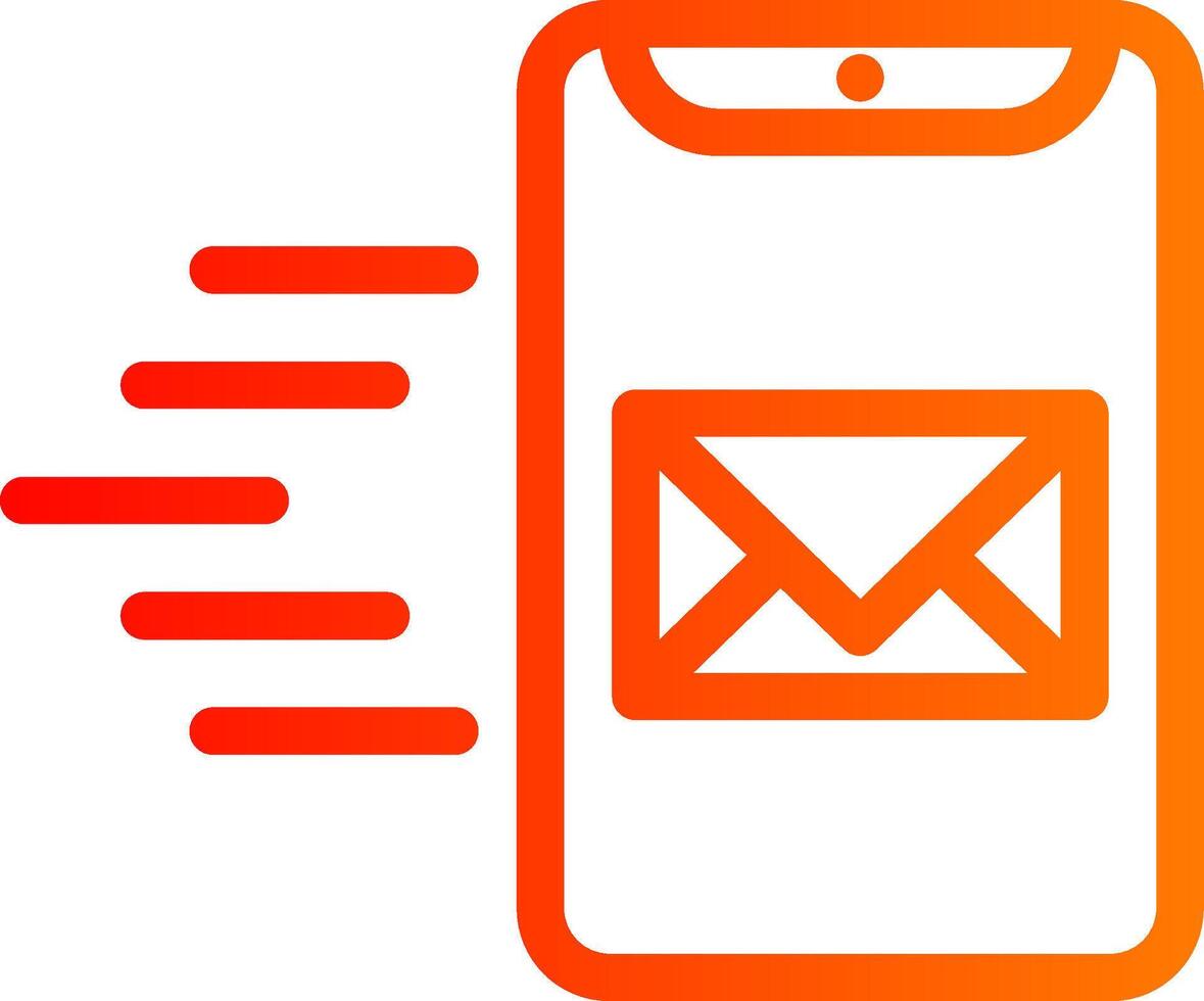 Email Marketing Colorful Icon Style vector