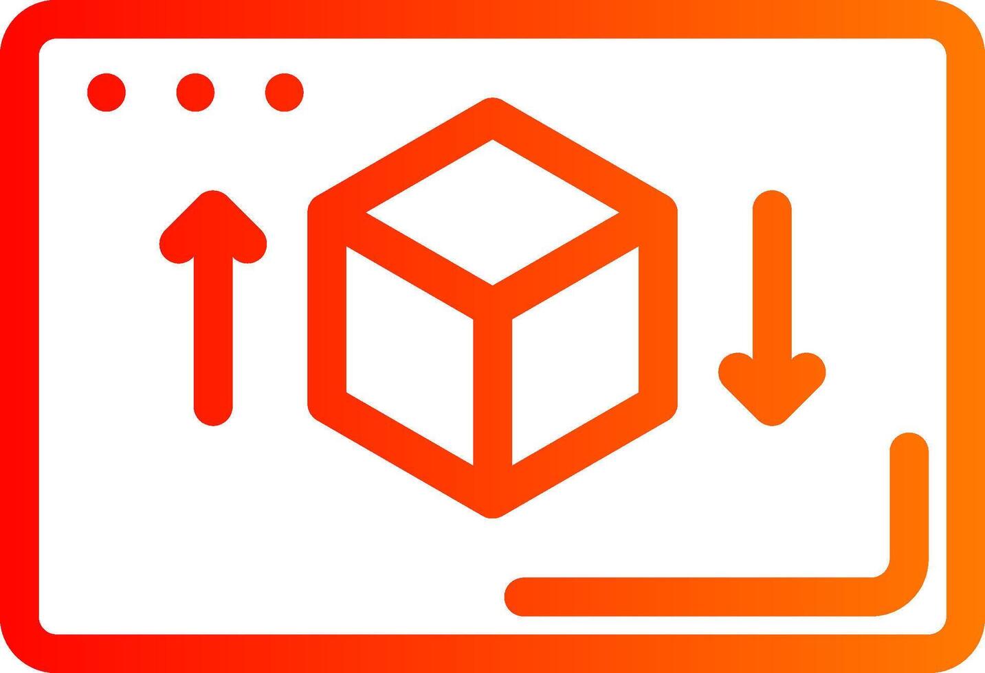 3d Colorful Icon Style vector
