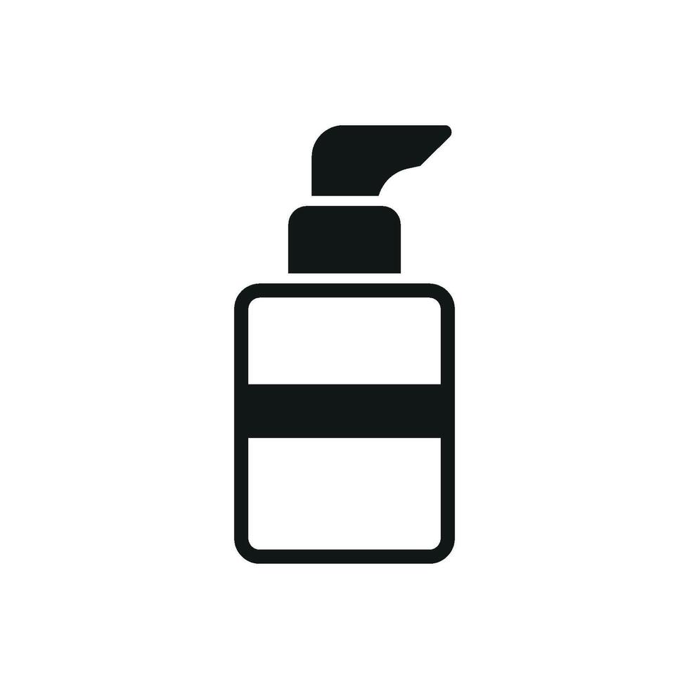 Foundation cream beauty icon created with a clean and contemporary visual style vector