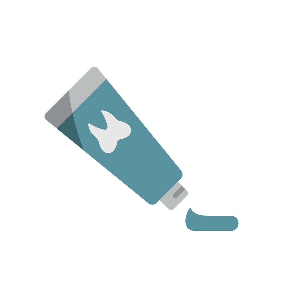 A fresh and clean graphic design for a contemporary toothpaste icon vector
