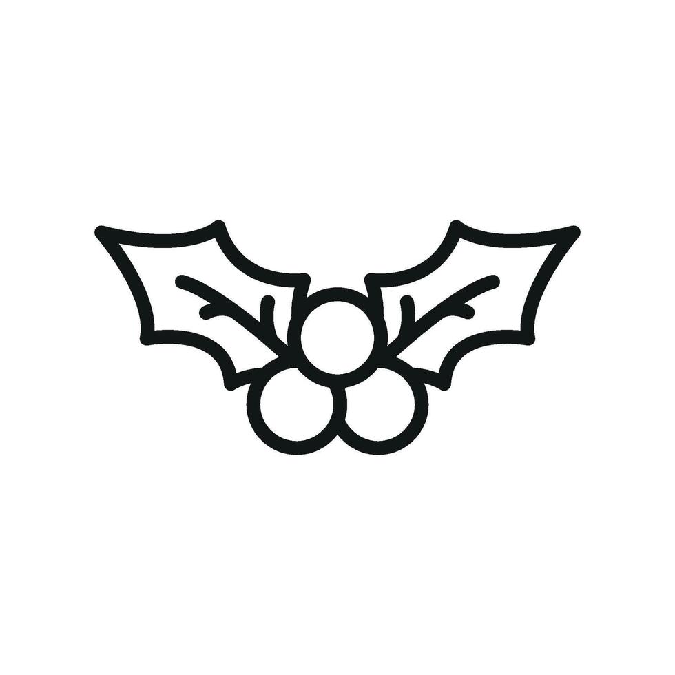 Holy Christmas icon design integrates a stylish and modern concept graphic vector