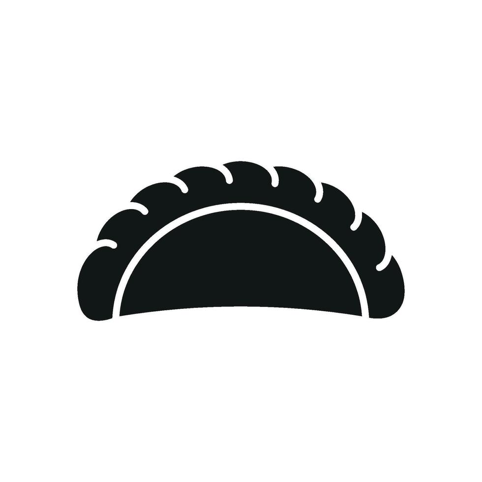 Simple and modern concept graphic defines the Empanada beverage design vector