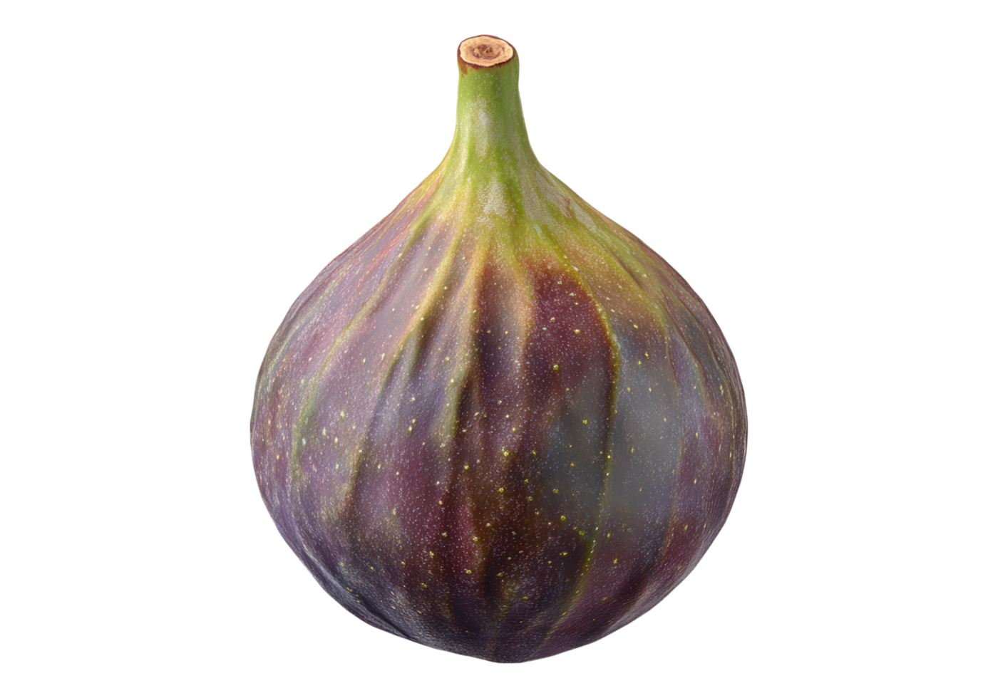 Photo of fig fruit .Transparent background. Isolated . png
