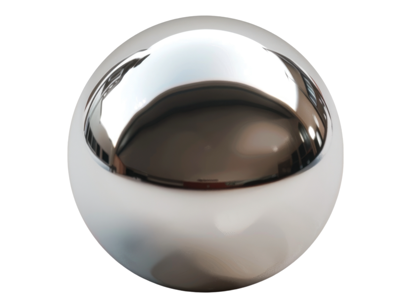 Mercury ball. Isolated png