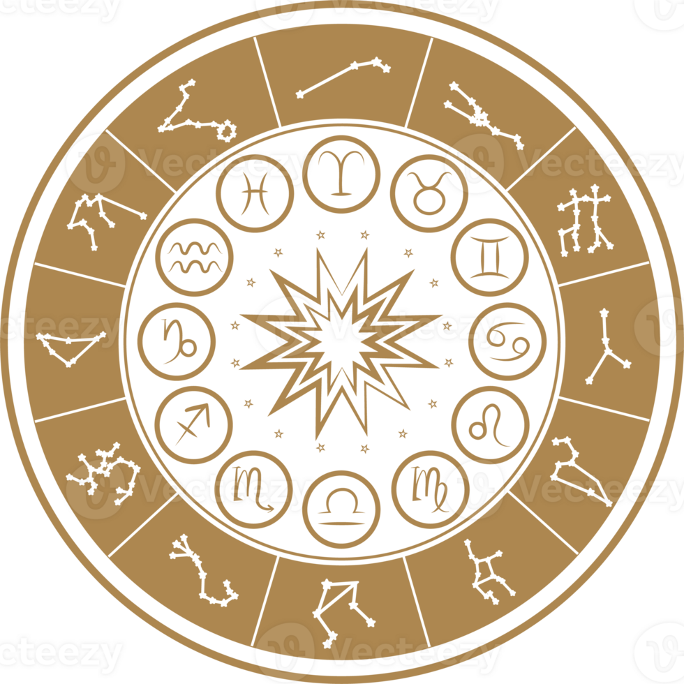 Astrological Zodiac Signs Graphic Design png