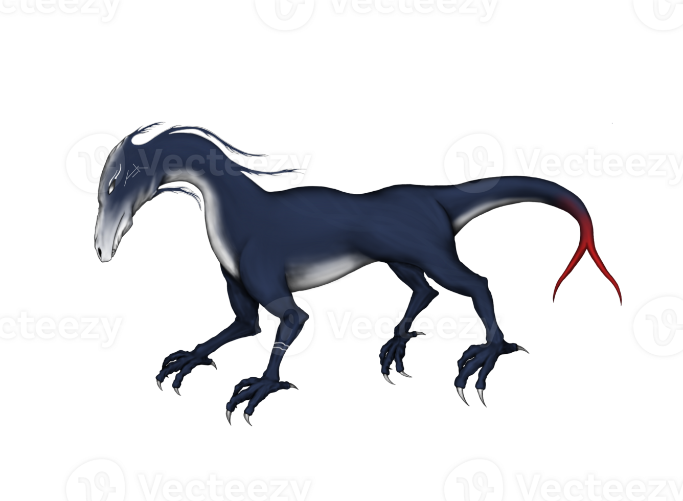 Reptile fantasy creature, fantastic art , adoptable art png