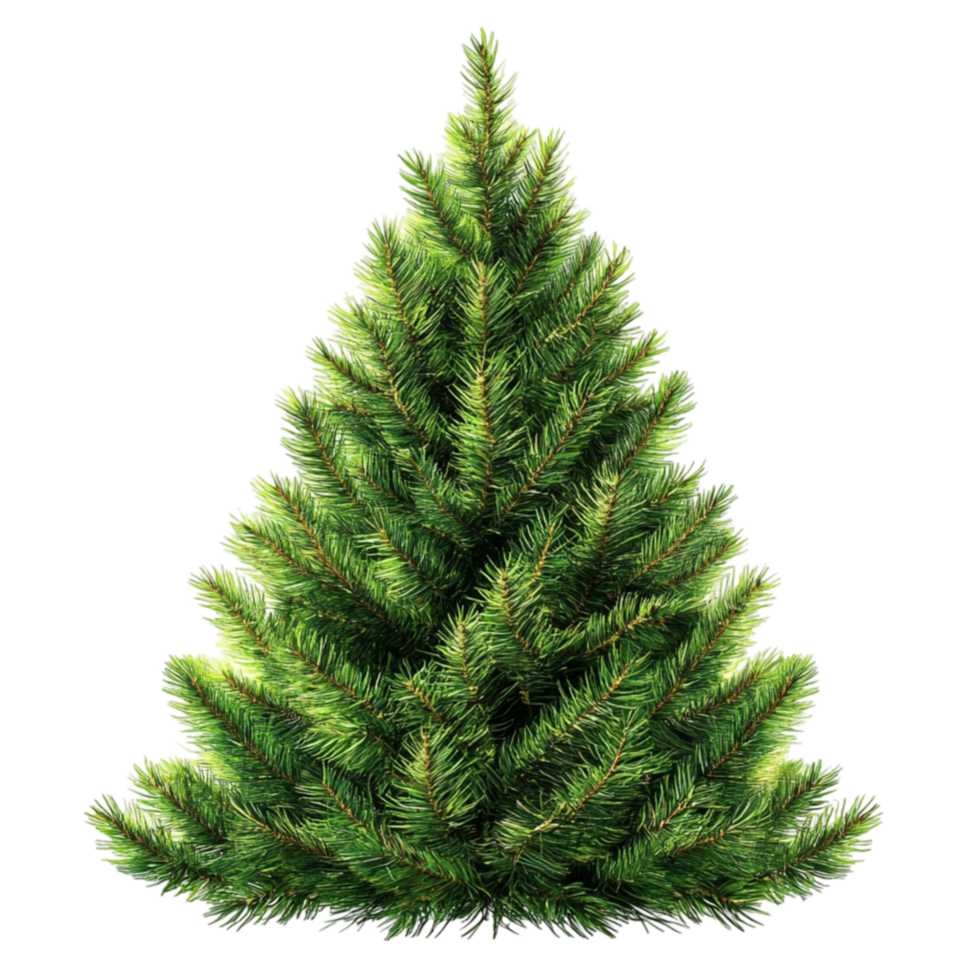 Christmas Tree Isolated on Transparent Background png