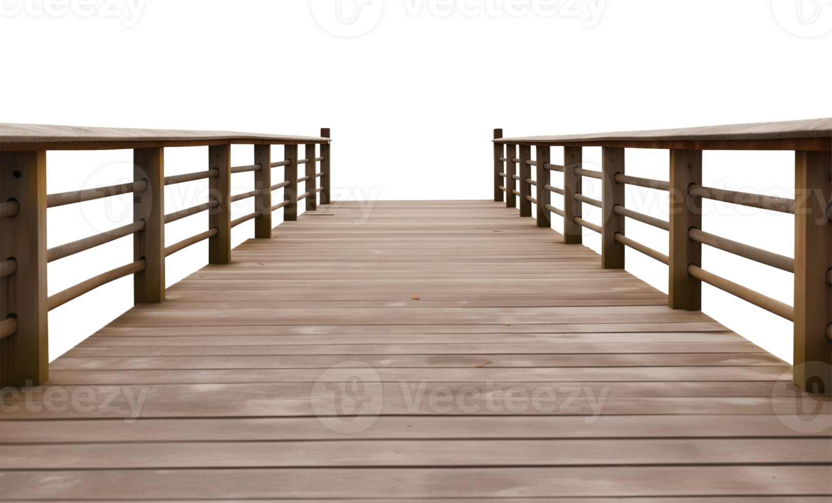 Pier Bridge Isolated on Transparent Background png
