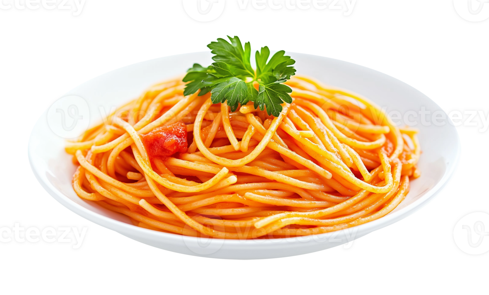 Italian Spaghetti Isolated on Transparent Background png
