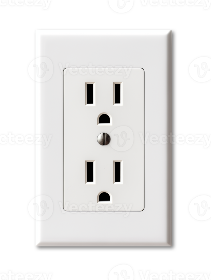 Electrical Outlet Isolated on Transparent Background png