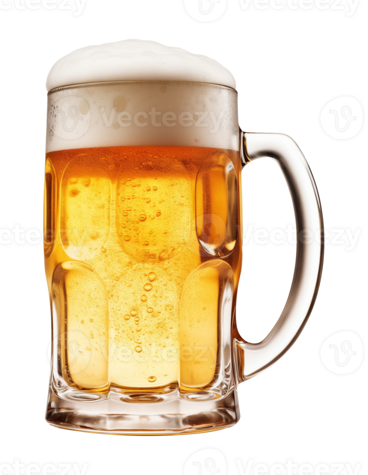 Beer Mug Isolated on Transparent Background png