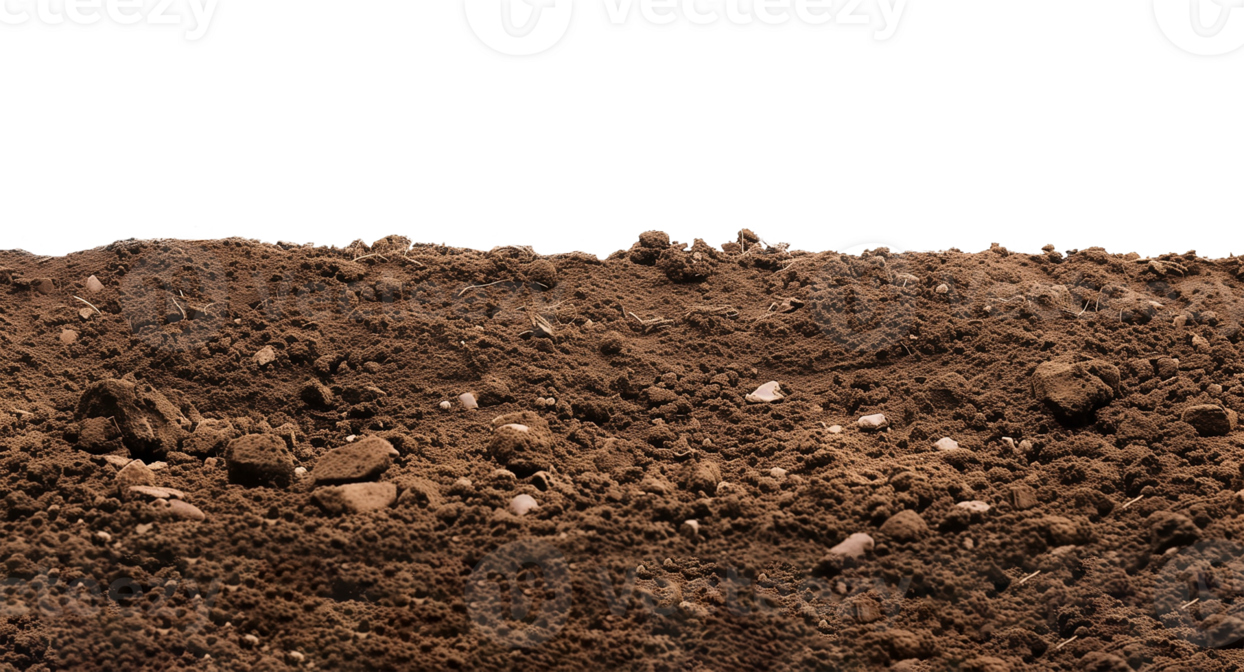Landscape of Soil Isolated on Transparent Background png