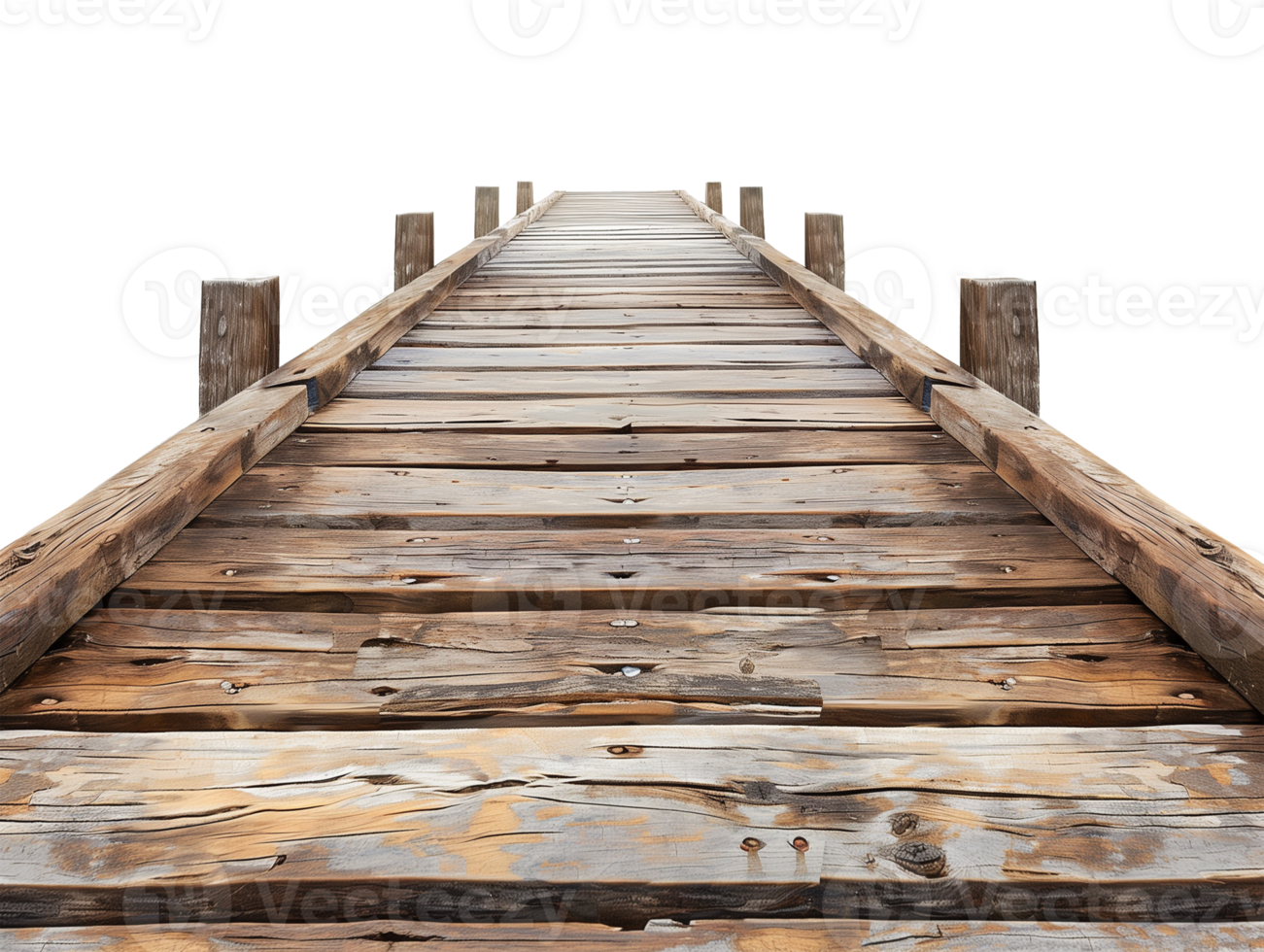 Pier Dock Isolated on Transparent Background png