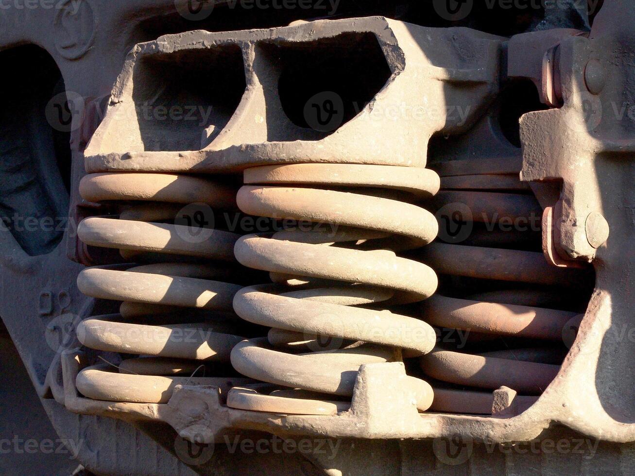 Automotive Tire on a Wood Surface photo