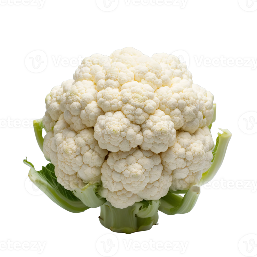 Cauliflower isolated on transparent background png