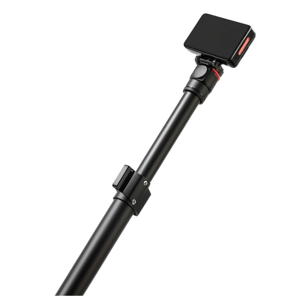 Tripod with Camera Attached png