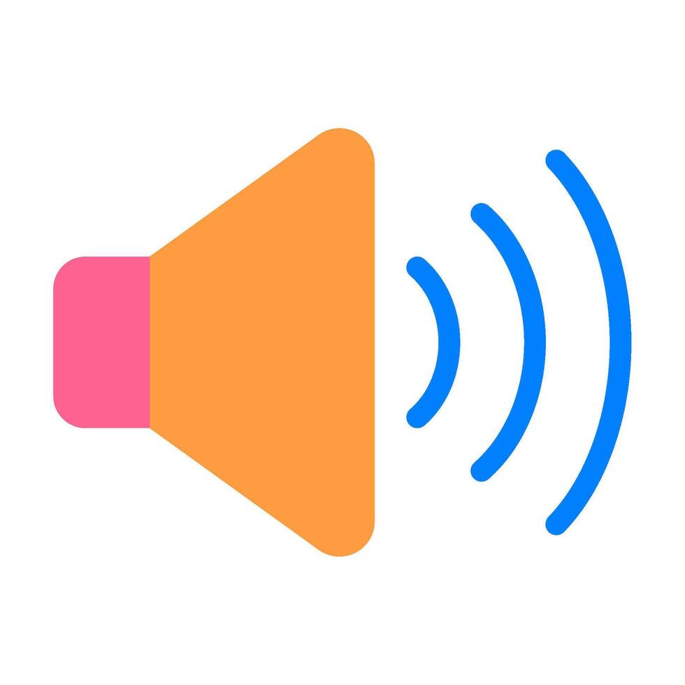 Speaker icon for web, app, infographic, etc vector