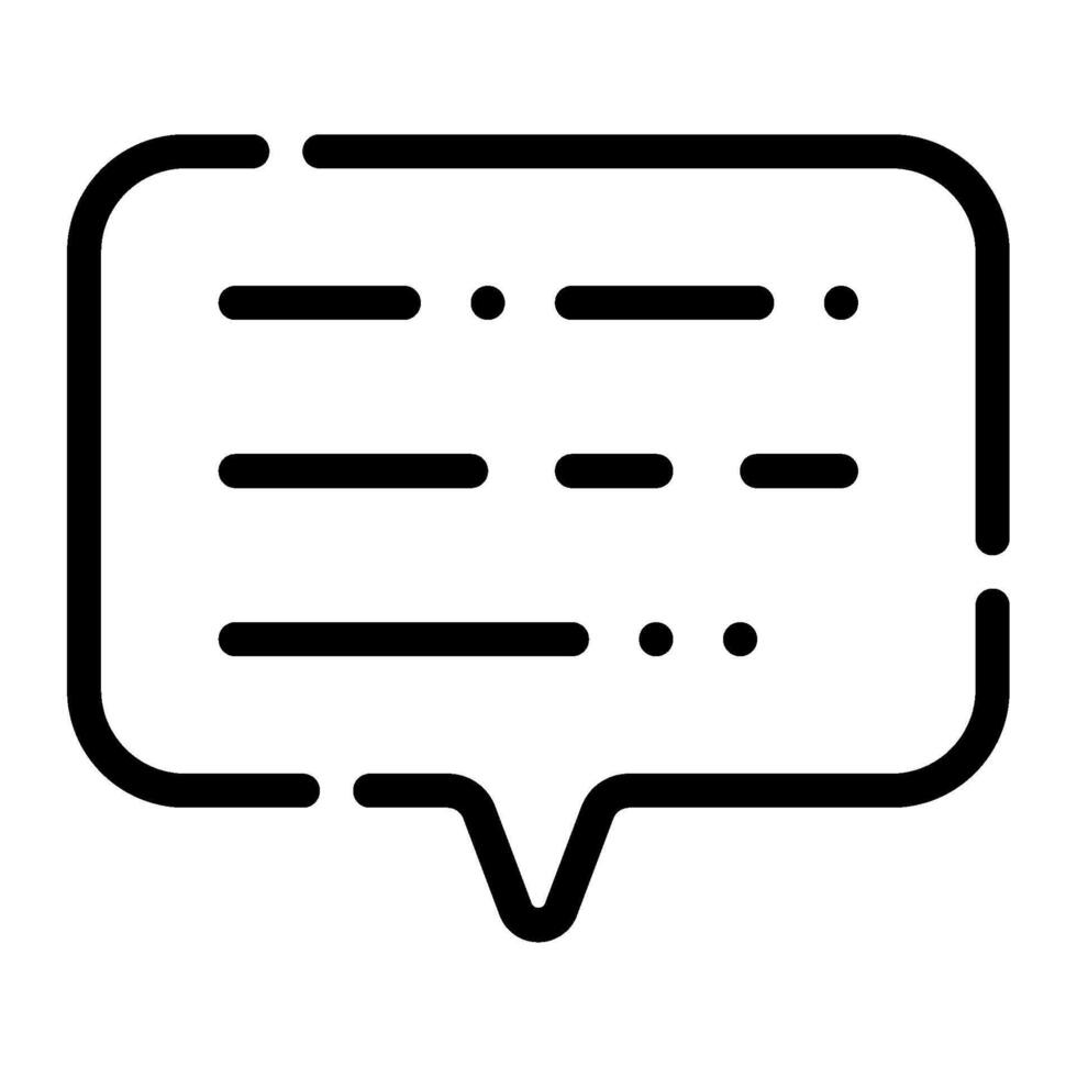 morse código icono para web, aplicación, infografía, etc vector