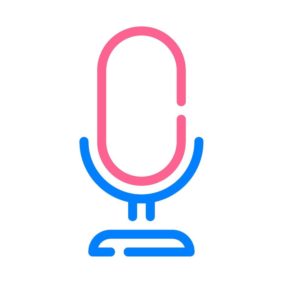 Microphone icon for web, app, infographic, etc vector