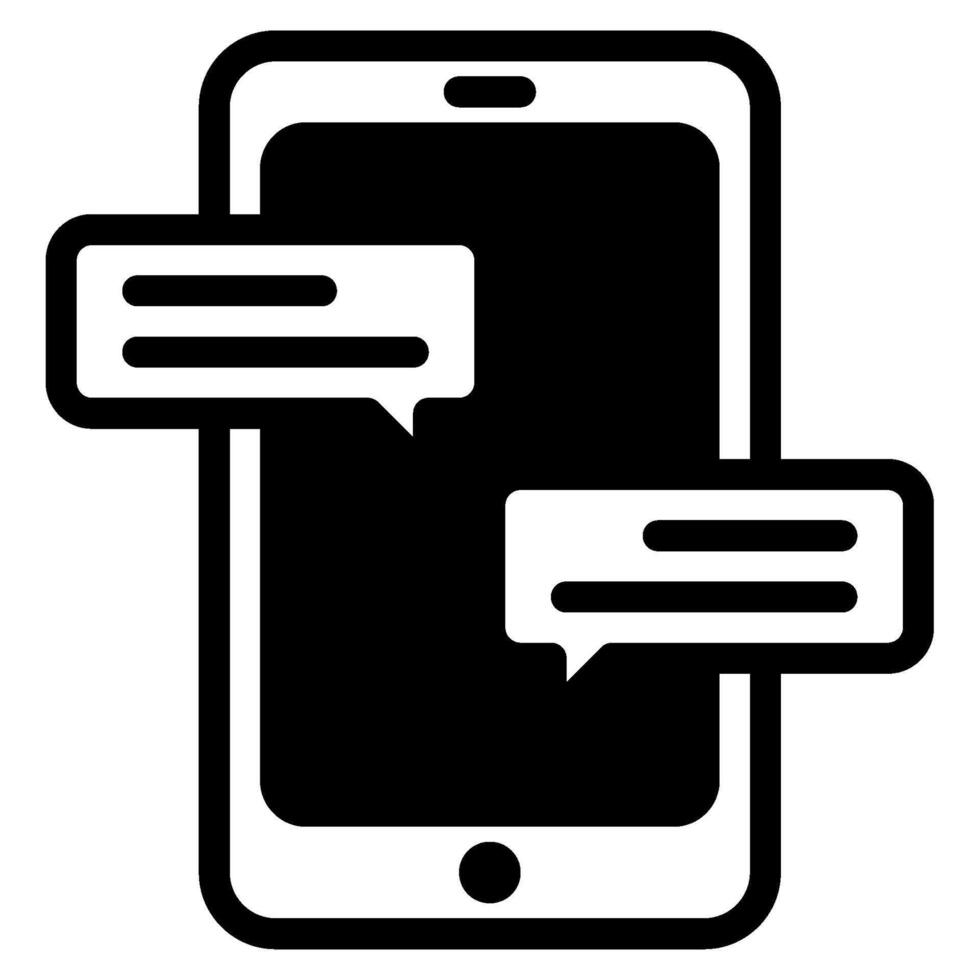 Texting icon for web, app, infographic, etc vector